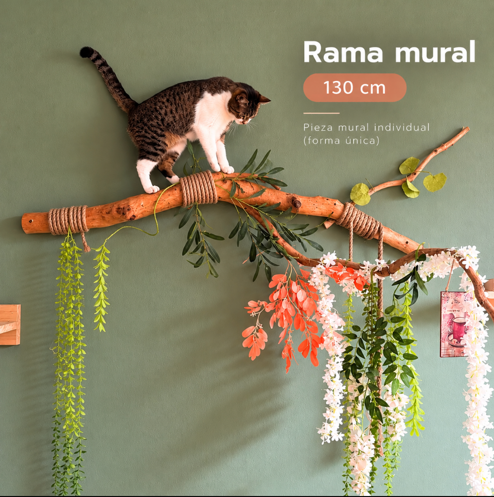 Rama mural natural 130 cm